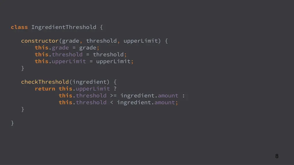 class ingredientthreshold 1