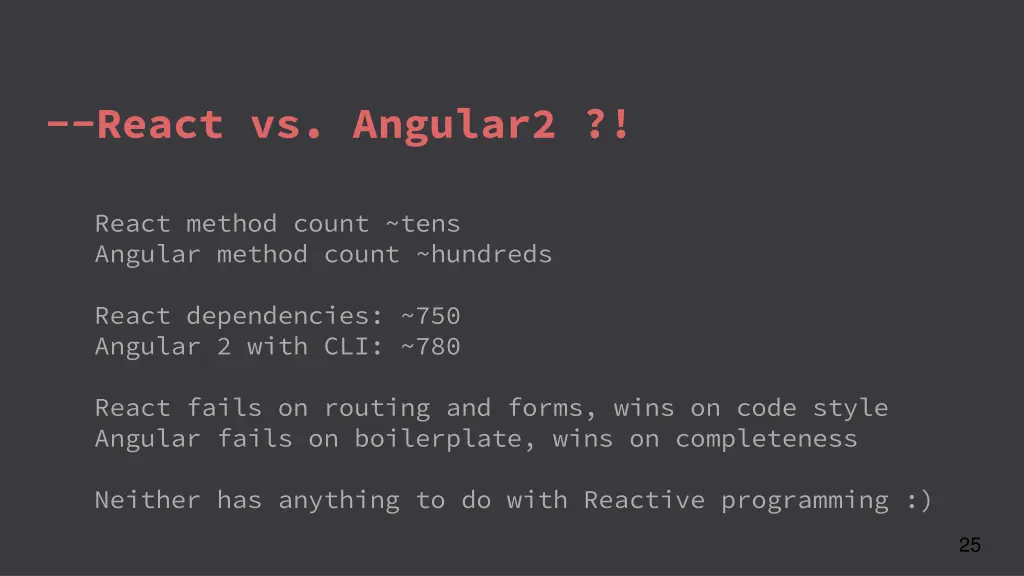 react vs angular2