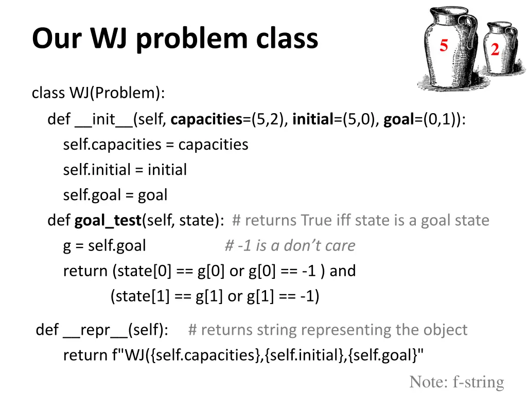 our wj problem class