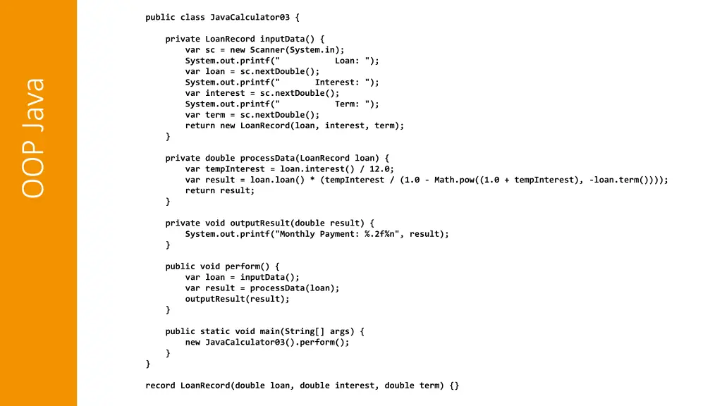 public class javacalculator03