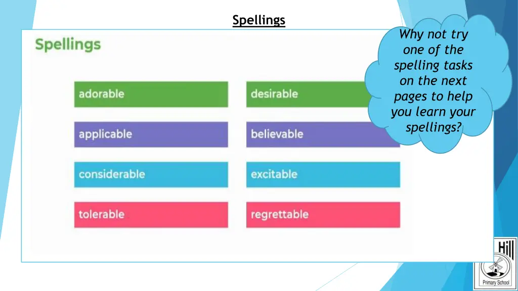 spellings
