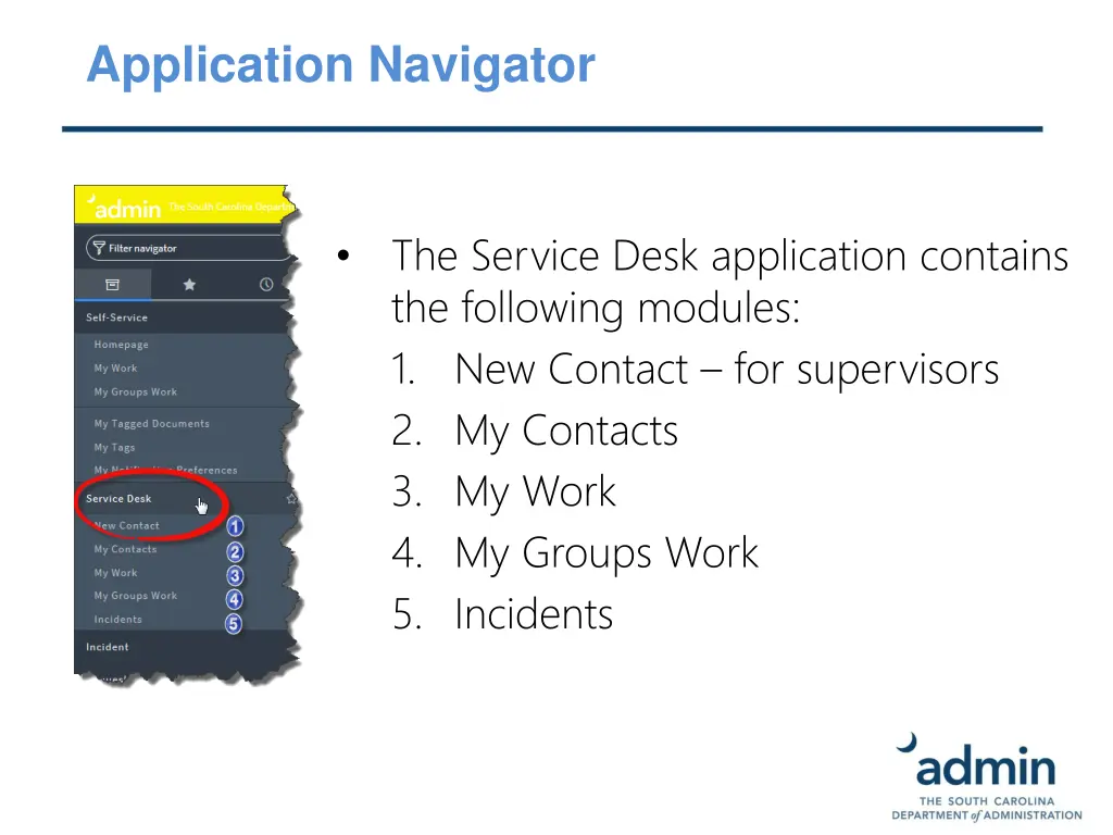 application navigator 4