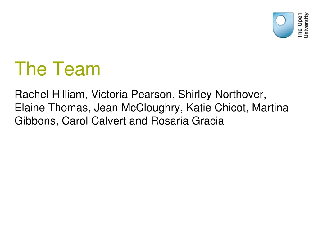 the team