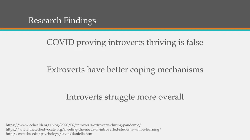 research findings