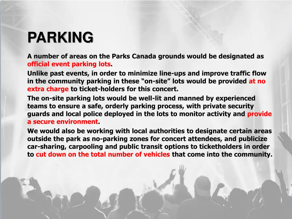 parking