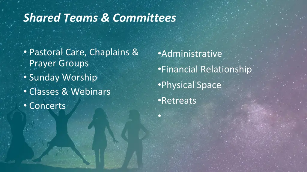 shared teams committees