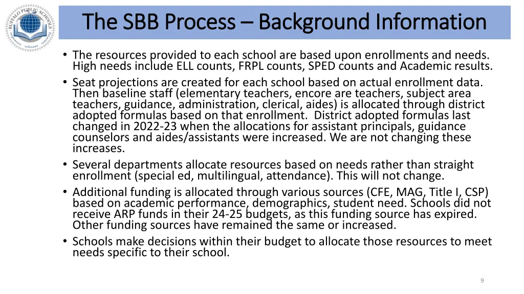 the sbb process the sbb process background