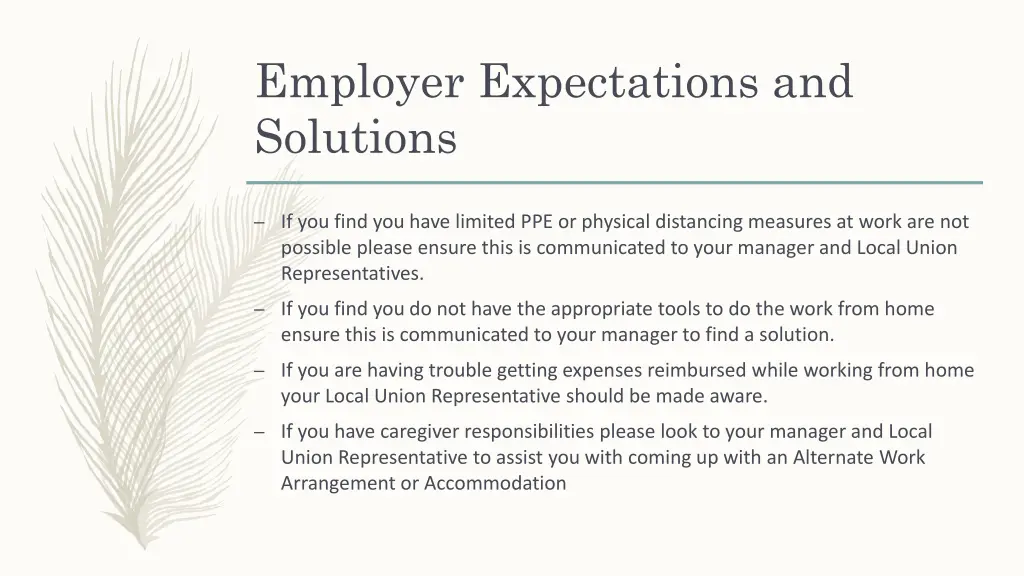employer expectations and solutions 1
