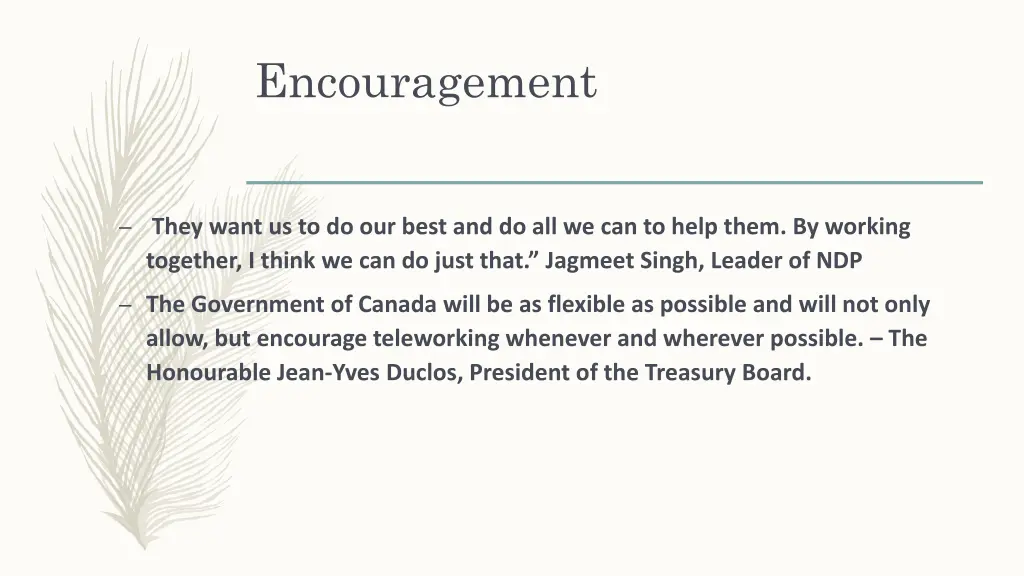 encouragement 1
