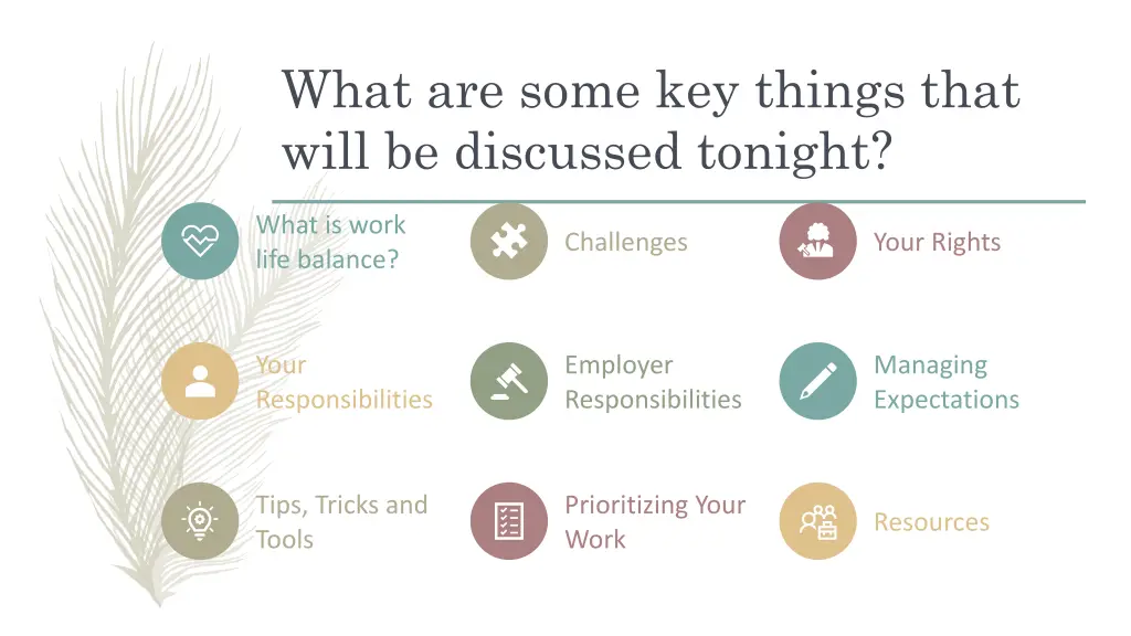 what are some key things that will be discussed