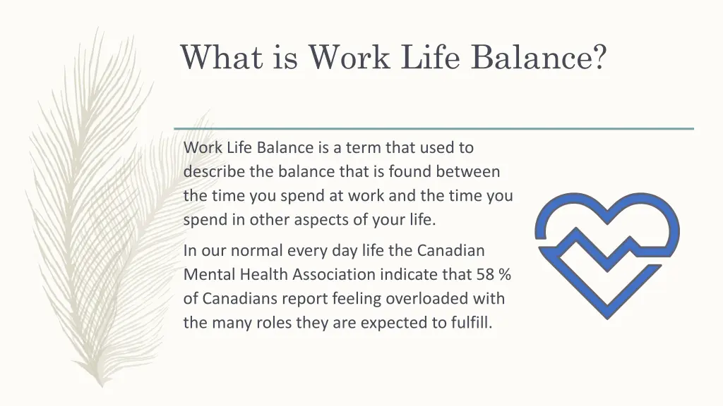 what is work life balance