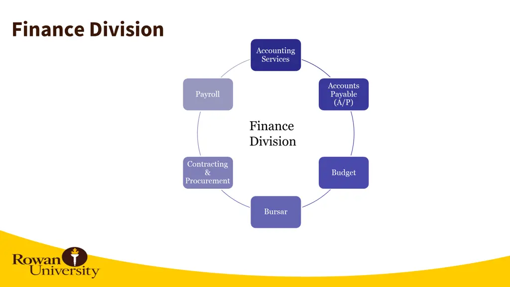 finance division
