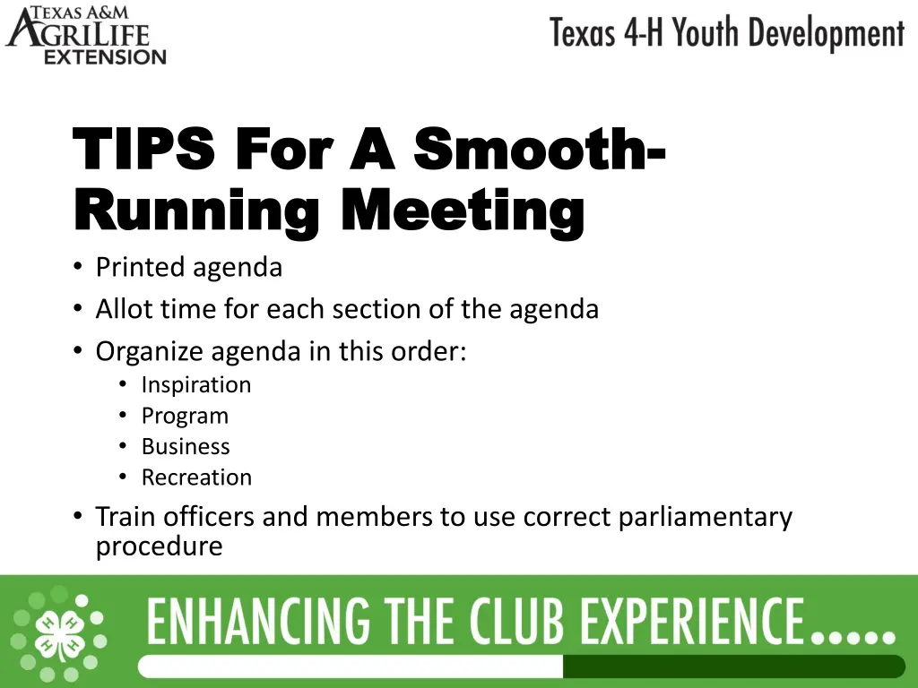 tips for a smooth tips for a smooth running