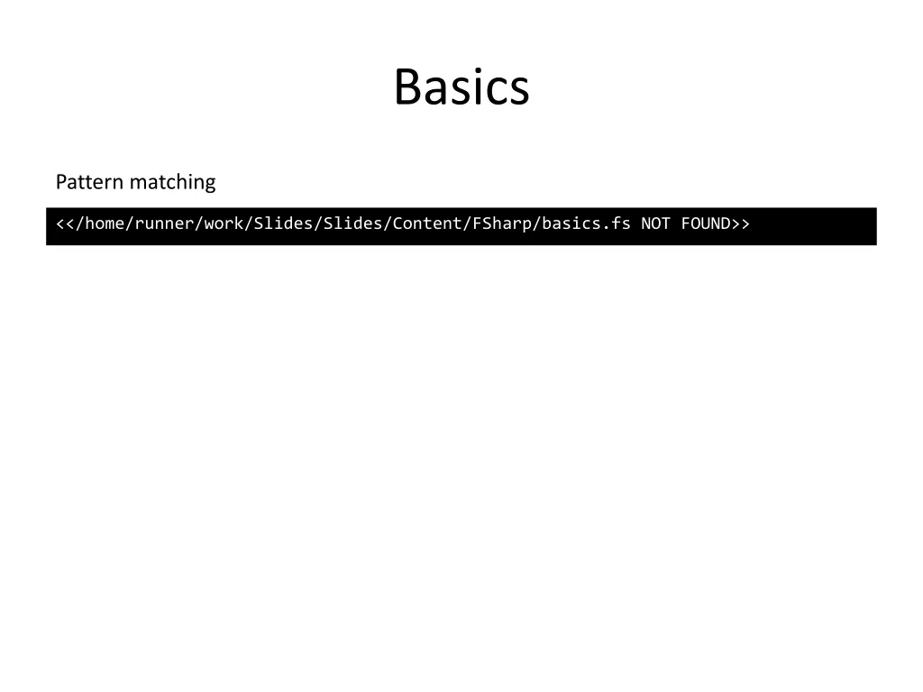 basics 12