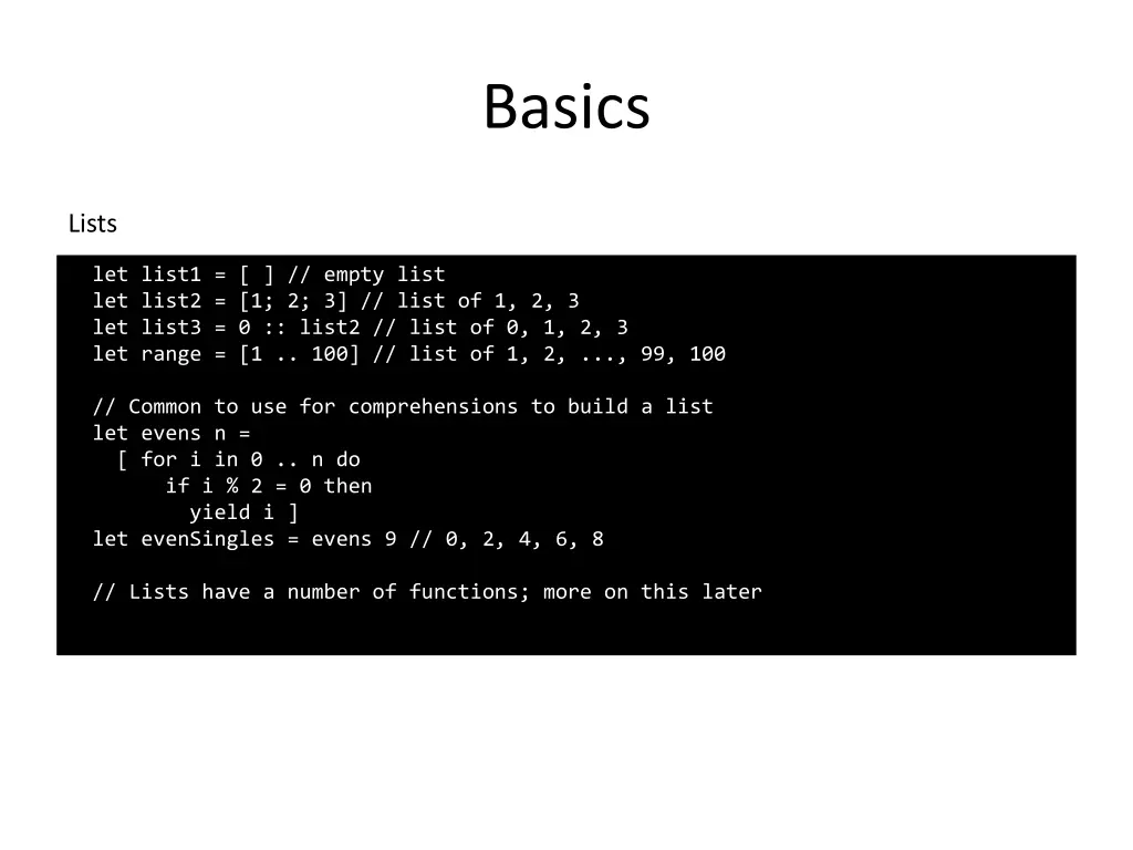 basics 14