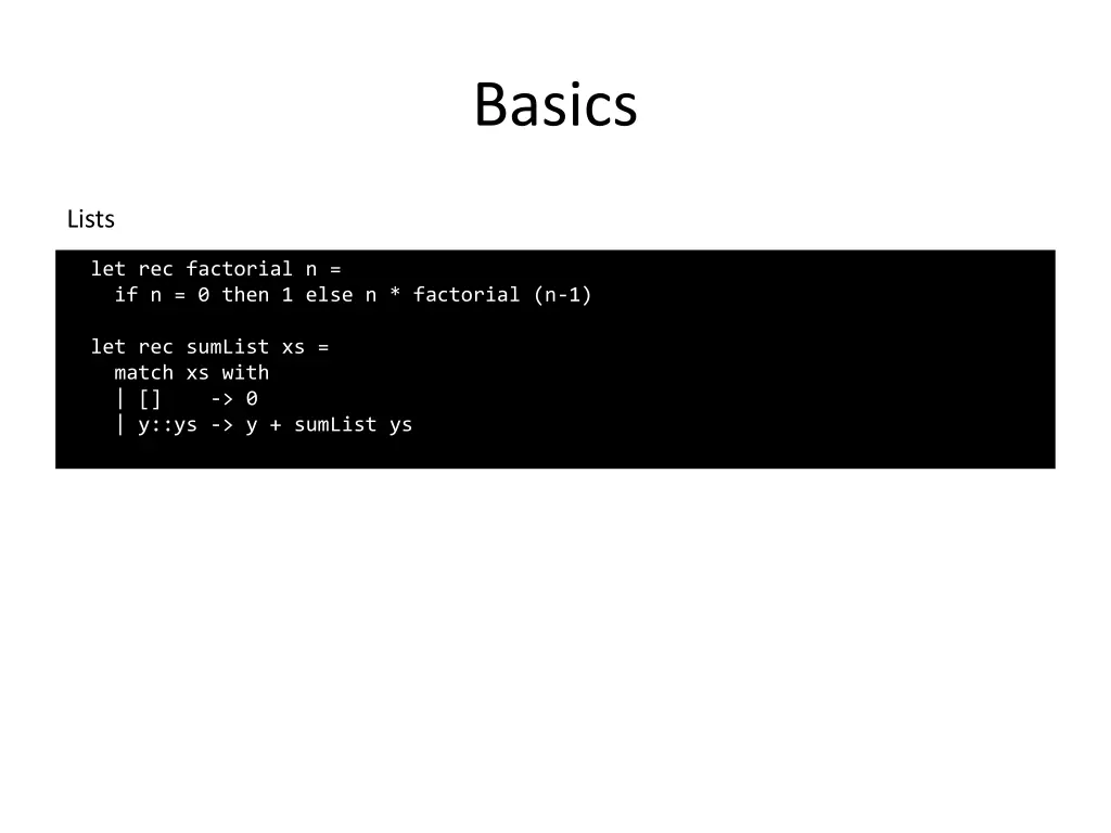 basics 15