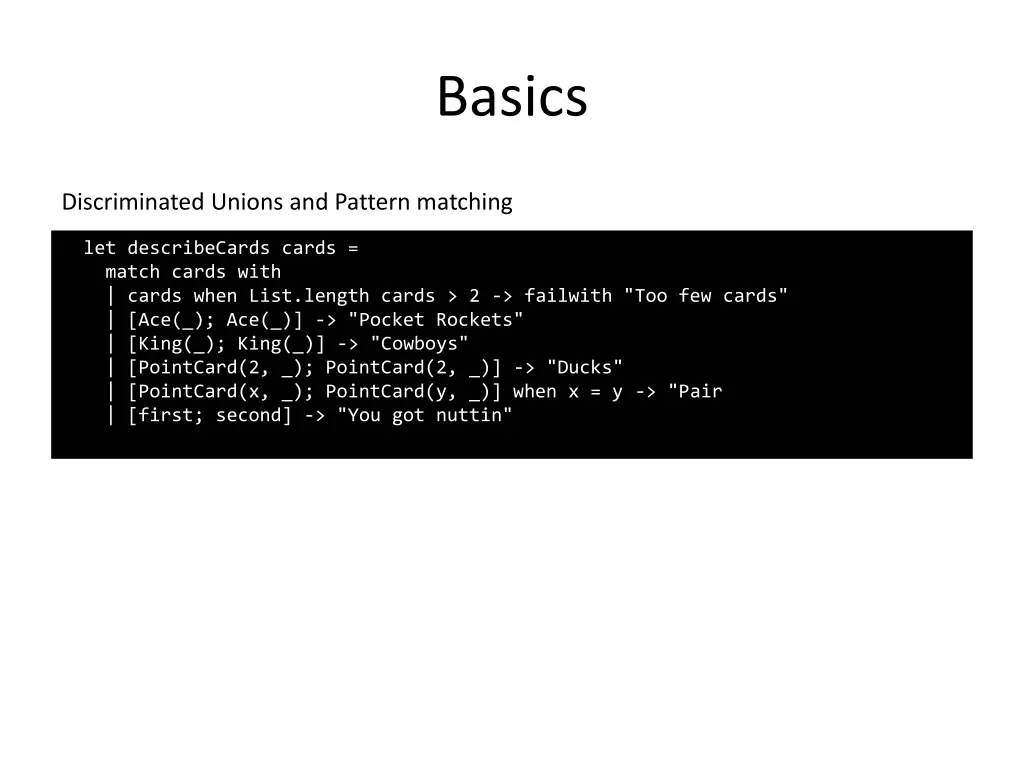 basics 24