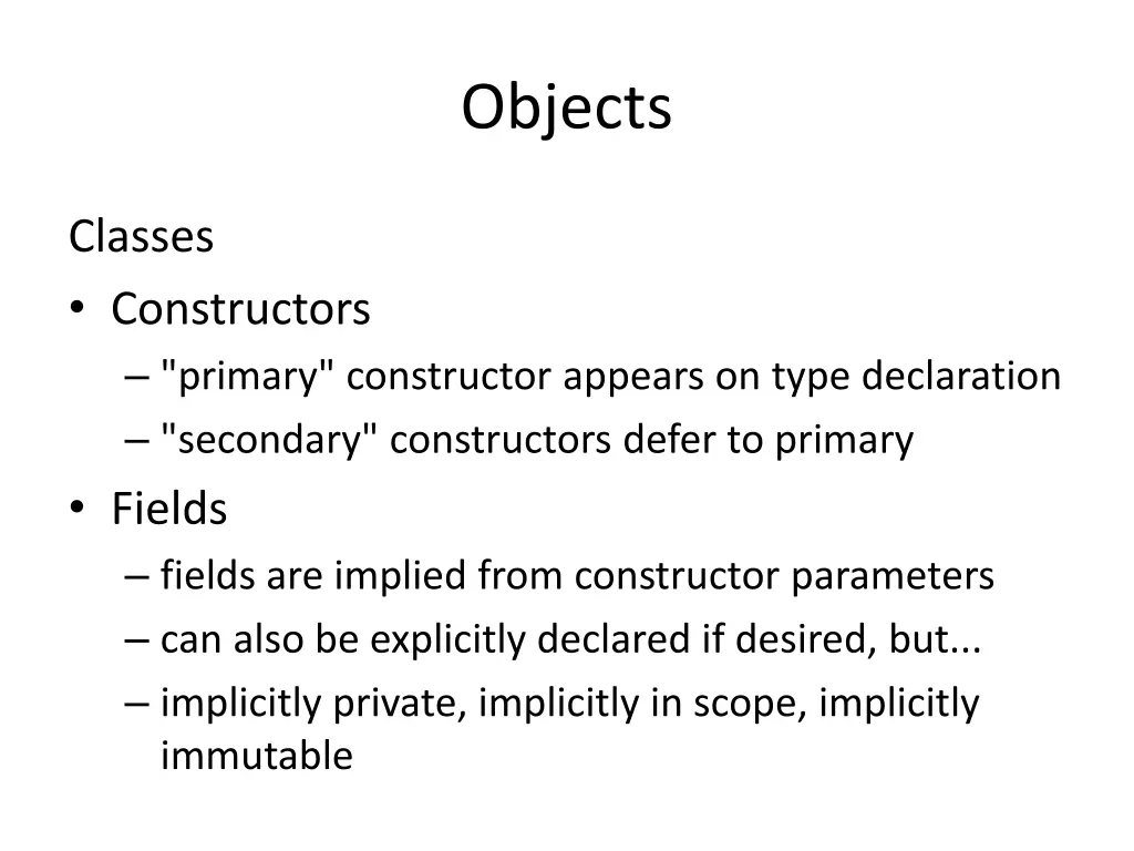 objects 2