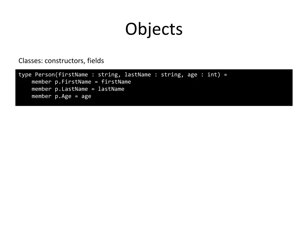 objects 3