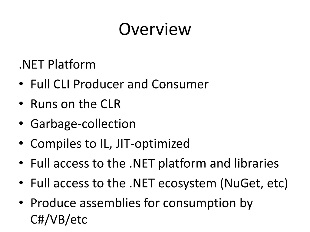 overview 5
