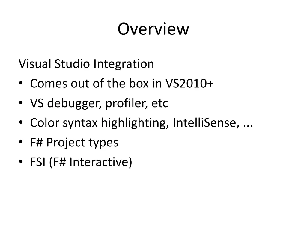 overview 6