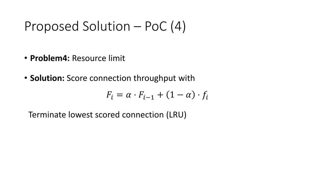proposed solution poc 4 1