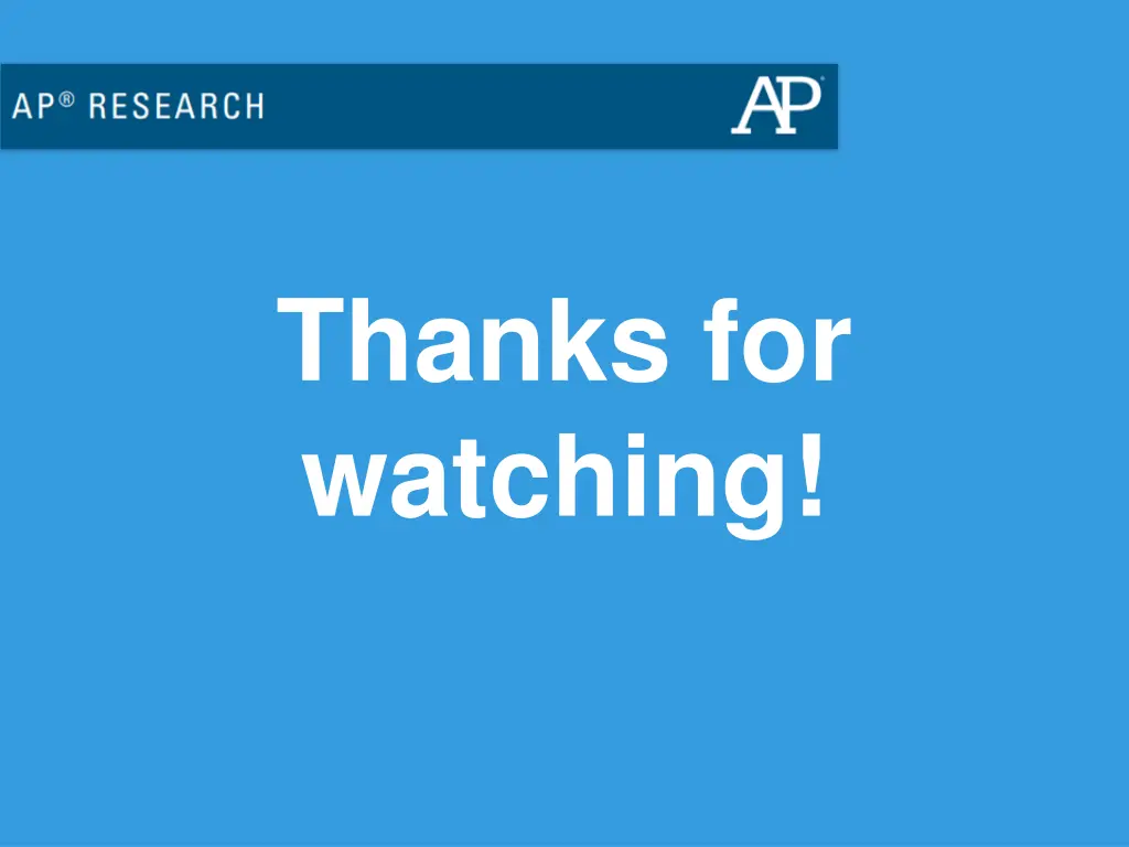 thanks for watching