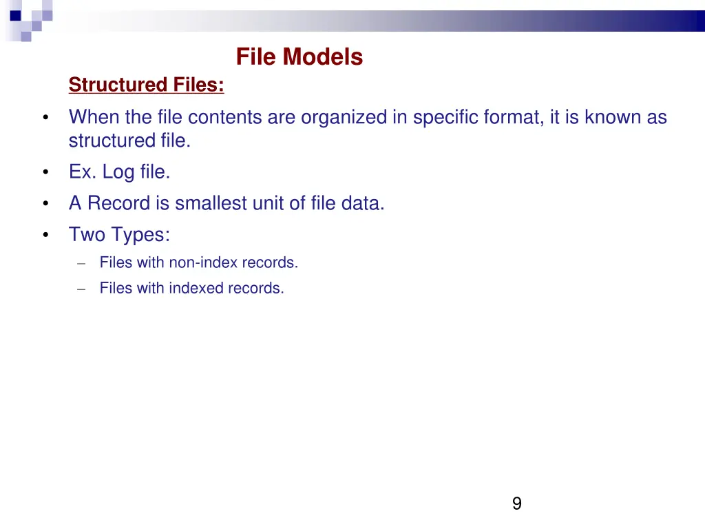 file models 1