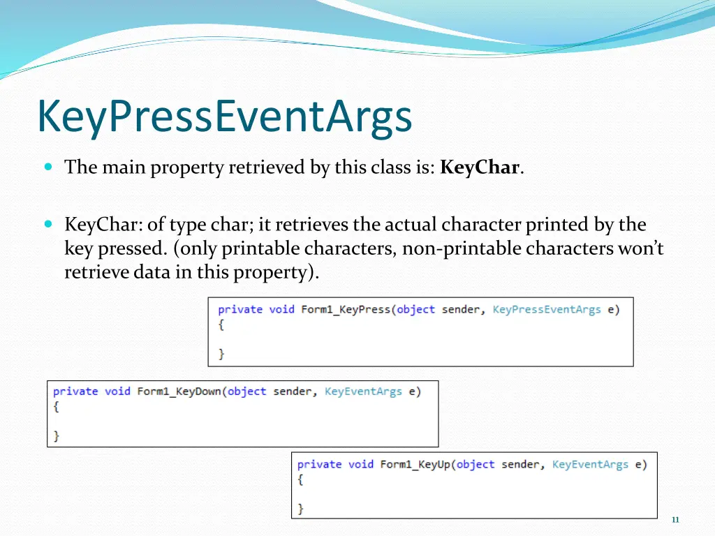 keypresseventargs
