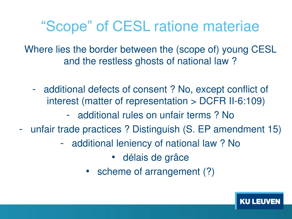 scope of cesl ratione materiae 1