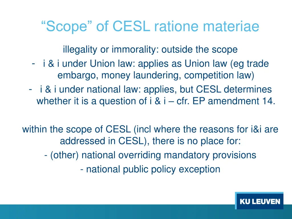 scope of cesl ratione materiae 2