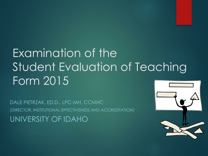 examination of the student evaluation of teaching