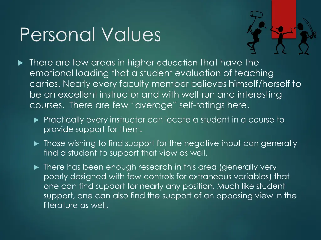 personal values