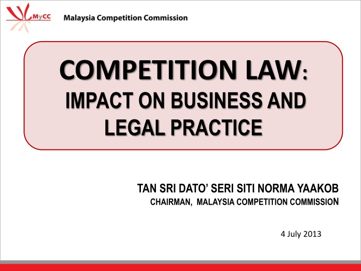 competition law impact on business and legal