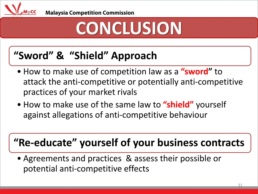 conclusion