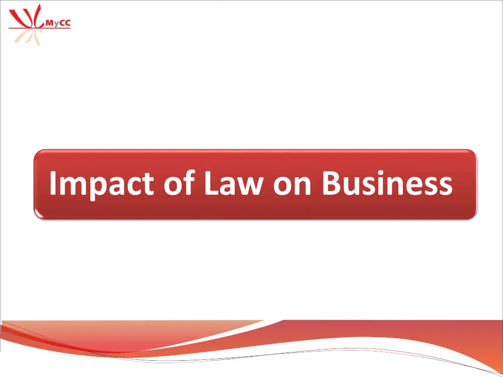 impact of law on business