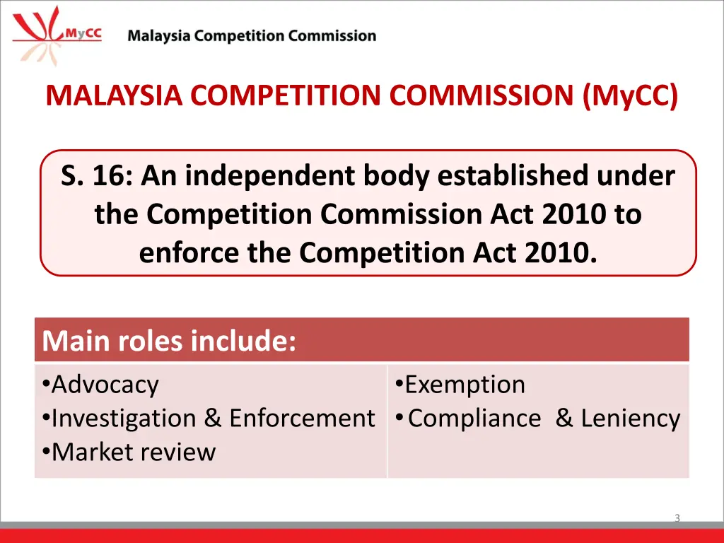 malaysia competition commission mycc