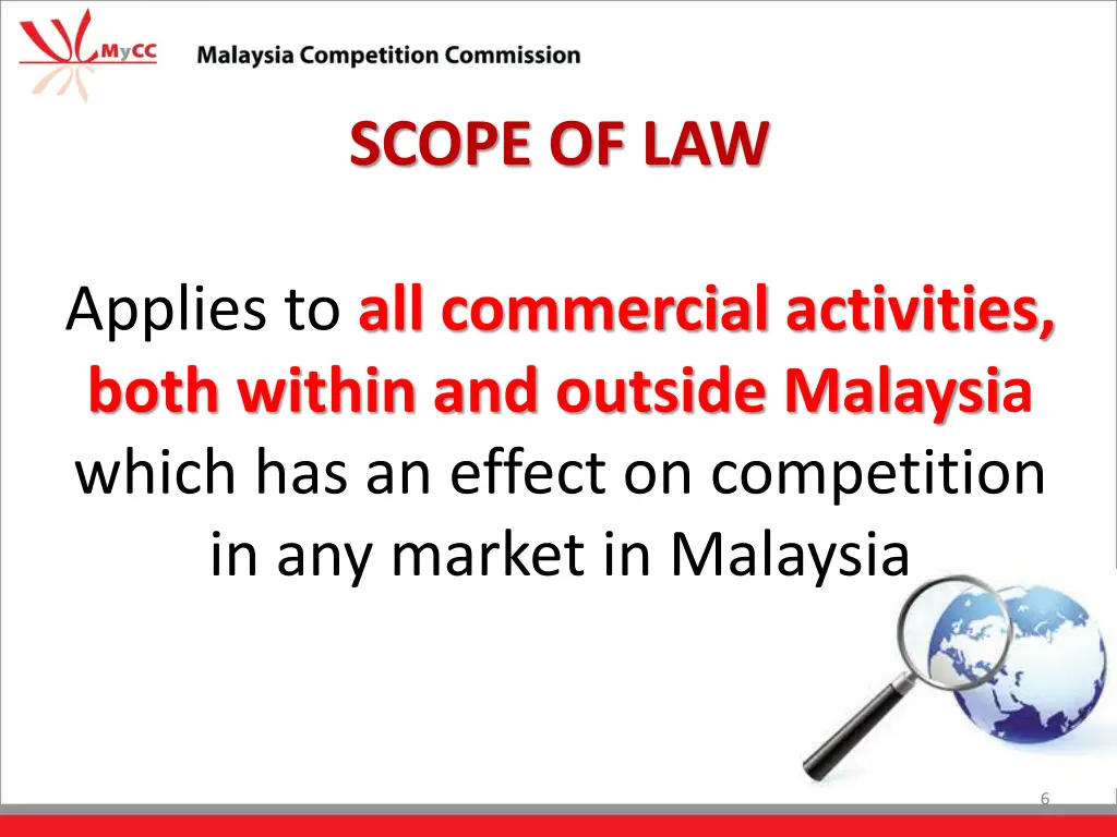 scope of law