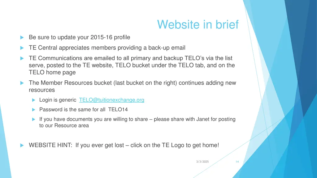 website in brief