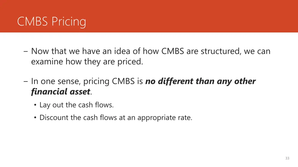 cmbs pricing