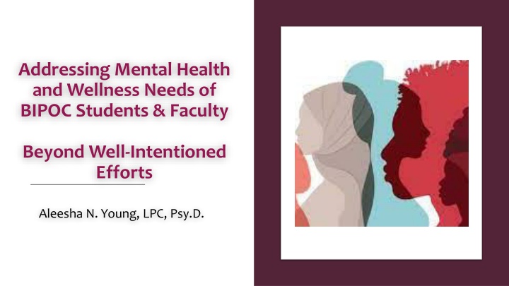 addressing mental health and wellness needs