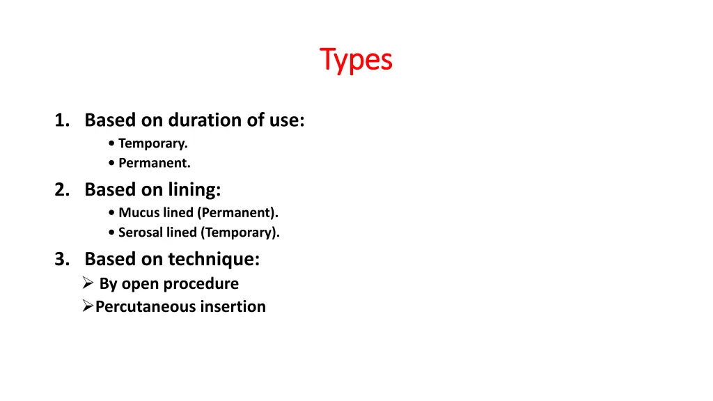 types types