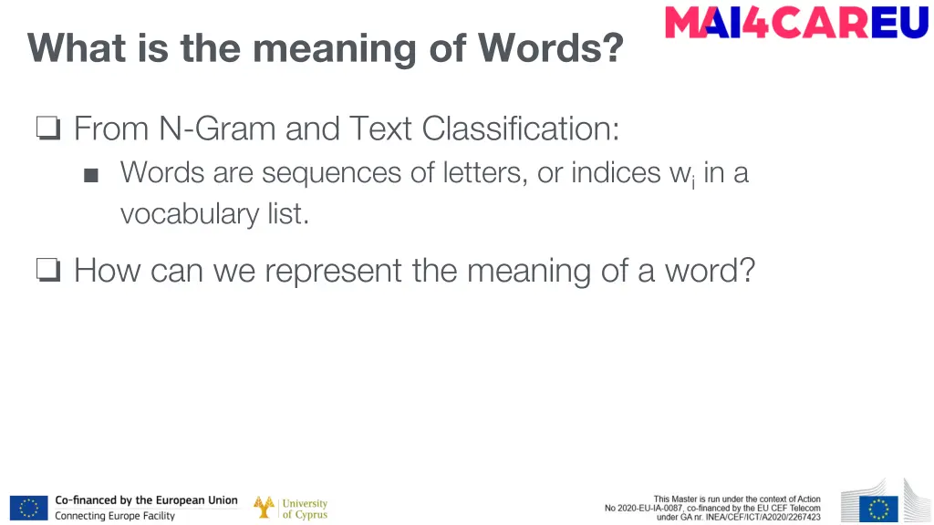 what is the meaning of words 1