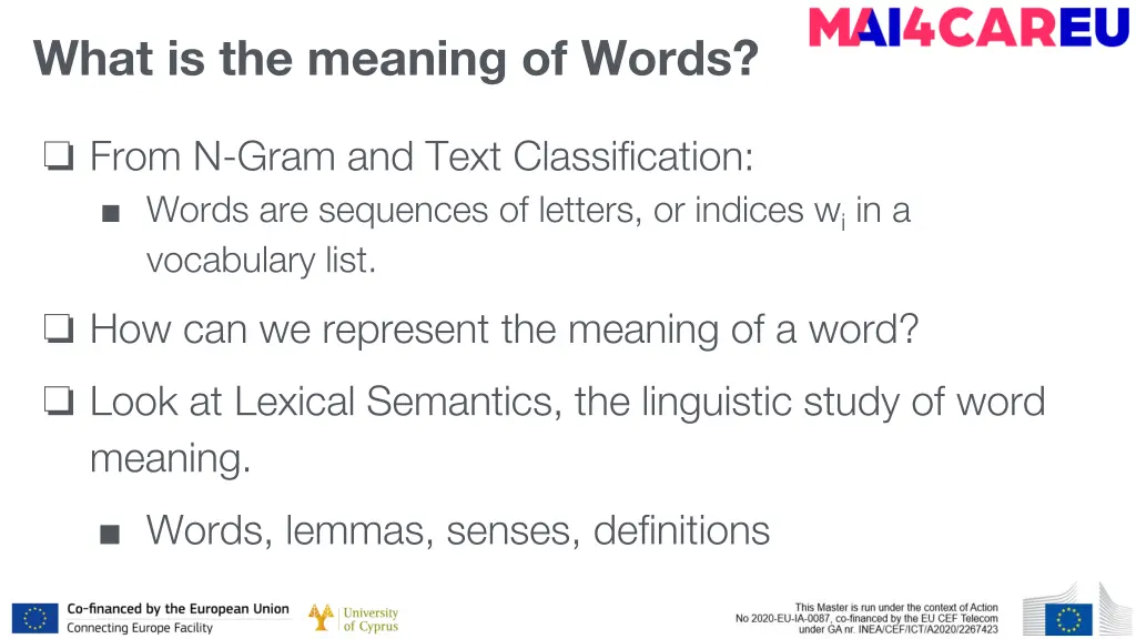 what is the meaning of words 2