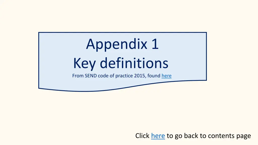 appendix 1 key definitions from send code