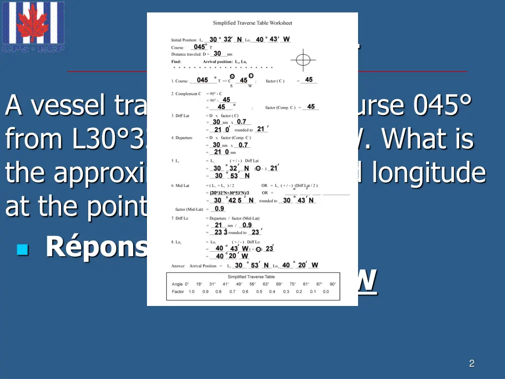 question 1