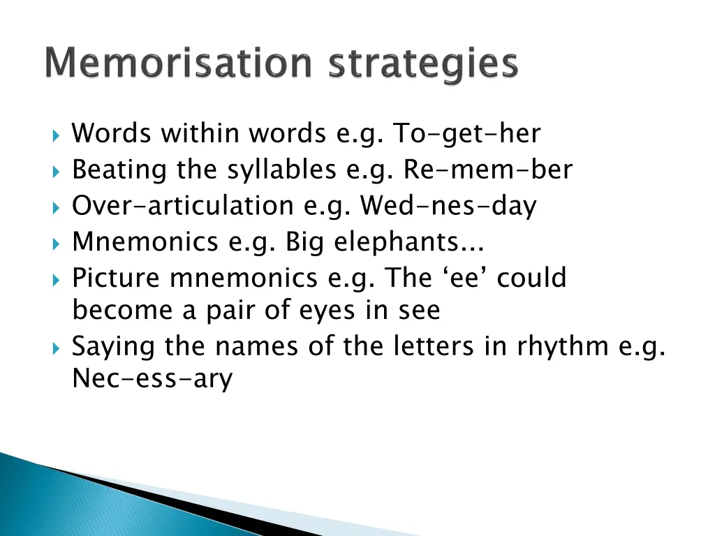 words within words e g to get her beating