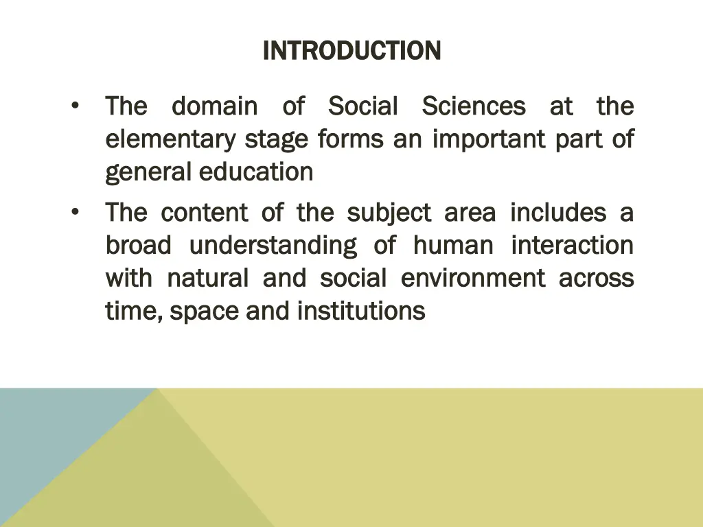 introduction introduction