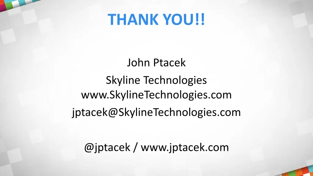 thank you