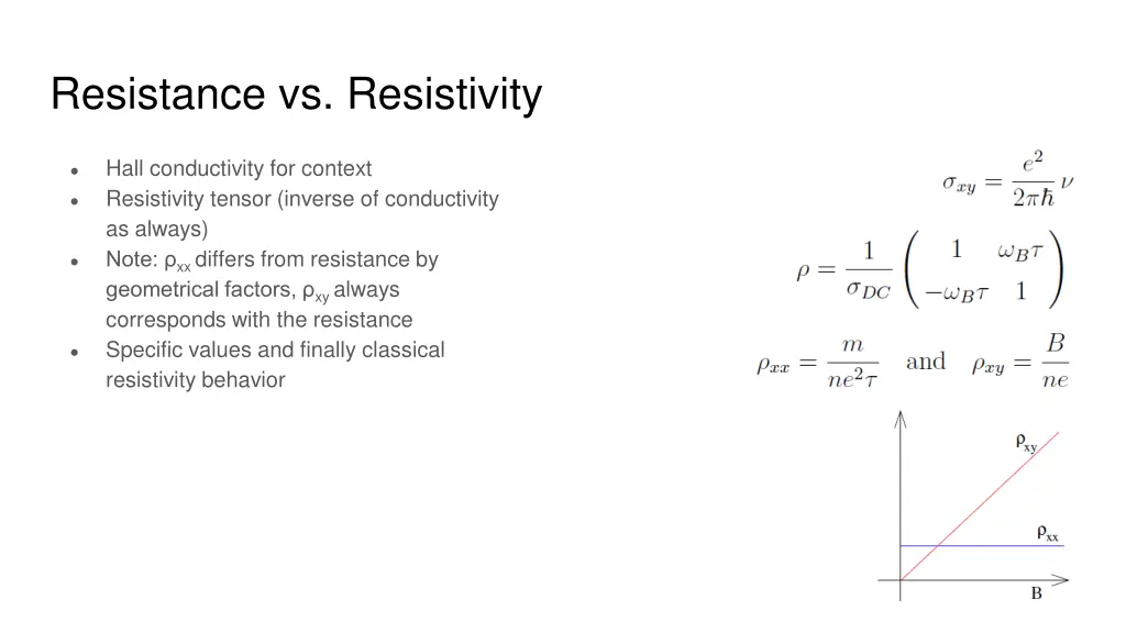 resistance vs resistivity